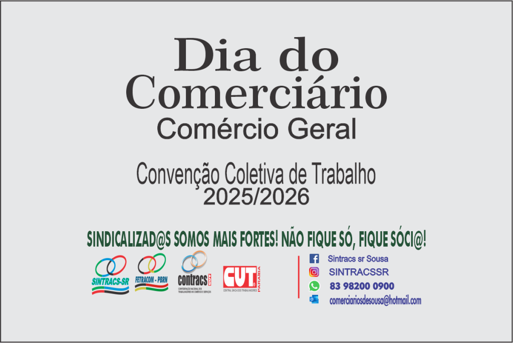 ✅ Dia do Comerciário no Comércio Geral